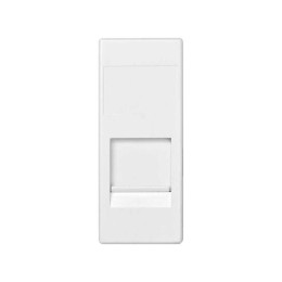 Адаптер на 1 RJ45(12) коннектор 75528; 75540; 75541; 75544-39 узкий защ. шторки Simon82 Centralizati