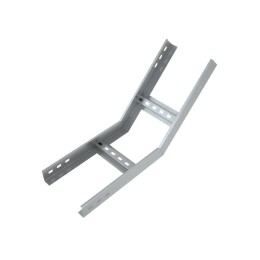 Угол для лотка вертикальный внутренний лестн. 45град. 300х50 сталь 1.5мм LNL45-50-300-1.5 КМ LO4182