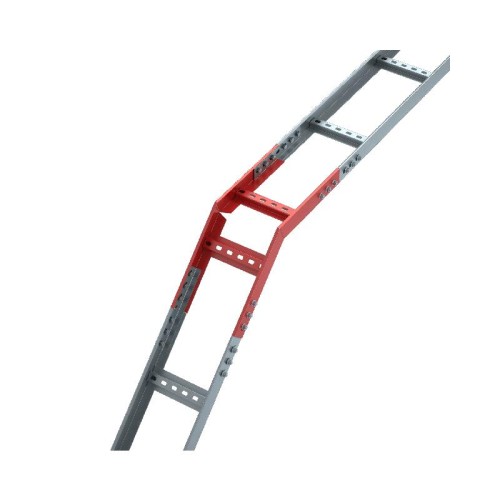 Угол для лотка вертикальный внешний лестн. 45град. 500х50 сталь 1.5мм LVL45-50-500-1.5 HD КМ LO5592