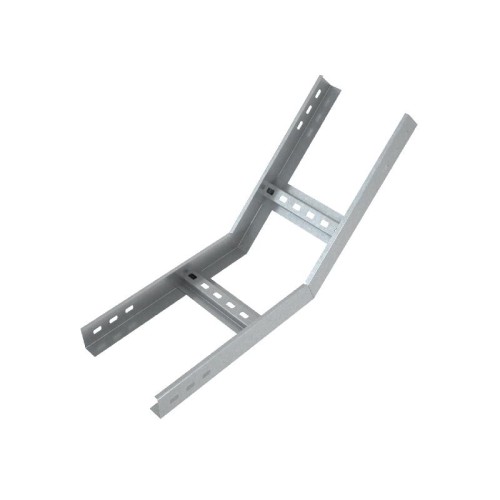 Угол для лотка вертикальный внутренний лестн. 45град. 600х50 сталь 1.2мм LNL45-50-600-1.2 КМ LO4536