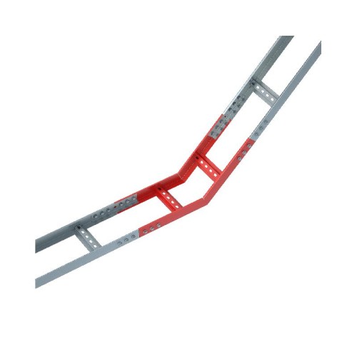 Угол для лотка вертикальный внутренний лестн. 45град. 500х70 сталь 1.2мм LNL45-70-500-1.2 КМ LO4540