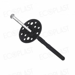 Дюбель для теплоизоляции с мет. гвоздем 10х160 EcoPlast 154332