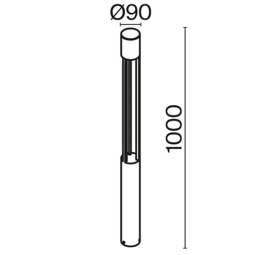 Светильник Mill 12Вт 3000К IP65 ландшафтный Maytoni O427FL-L12GF3K