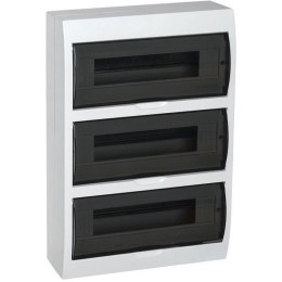 Корпус навесной ЩРН-Пк-45 Krepta 3 IP41 пластик. бел. IEK MKP12-N-04-45-41