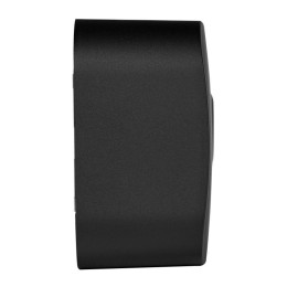 Розетка телевизионная TV 1-м ОП Quteo IP20 с топологией "звезда" черн. матов. Leg 782478