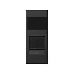 Адаптер на 1 RJ45(12) коннектор 75528; 75540; 75541; 75544-39 узкий защ. шторки Simon82 Centralizati