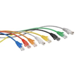 Патч-корд U/UTP кат.5E PC-UTP-RJ45-Cat.5e-0.3m-BL 2хRJ45/8p8c неэкранир. PVC 0.3м син. Cabeus 7662c