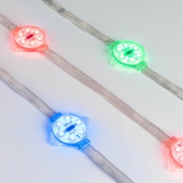 Arlight Модуль управляемый VISOR-DMX-5060-6-24V RGB 120deg (D40x12mm, 1.5W, IP68) (-)