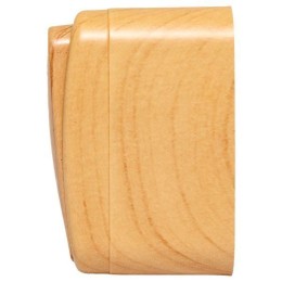 Выключатель 1-кл. 2п ОП Минск 10А IP20 с индикатором светл. дерево EKF EGV10-121-30