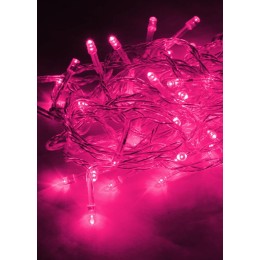 Гирлянда светодиодная 80LED зел. прозр. провод 8.8м расстояние между лампами 10см 8 режимов мигания