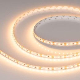 Лента светодиодная RT-A120-8mm 12V Warm 2400К 14.4Вт/м IP20 2835 открыт. (уп.5м) Arlight 028571(2)