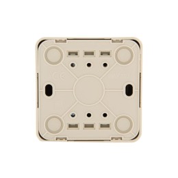 Выключатель 1-кл. 1п ОП Viola 10А IP20 крем. LEZARD 751-0300-100