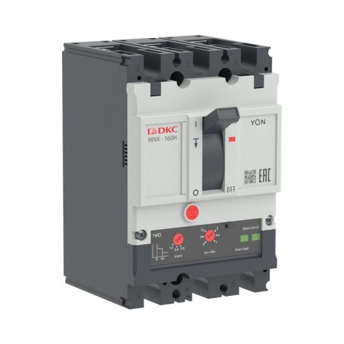 Выключатель автоматический 3P 160А 150кА pro MNX160H при AC415V расцепитель TMD YON MNX160H3PTMD0160