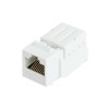 Модуль-вставка Keystone кат.6 (класс E) 250МГц RJ45/8P8C FT-TOOL/110/KRONE T568A/B неэкран. бел. NIK