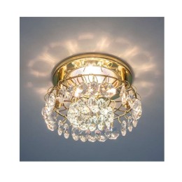Светильник Florencia 51 11 04 1х50Вт GU5.3 IP20 штампованный с подвесным стеклом ИТАЛМАК IT8522