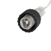 Фигура светодиодная акриловая "Мишка с красной лентой" 60см 200LED бел. 6Вт 24В IP65 понижающ. транс