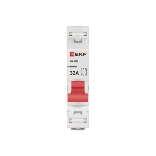 Выключатель нагрузки 1п 32А ВН-63N PROxima EKF S63132