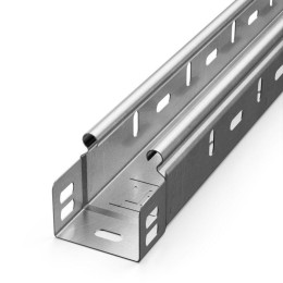 Лоток перфорированный 50х50 L3000 0.8мм INOX (AISI 304) Стандарт (уп.3м) Промрукав PR16.2346