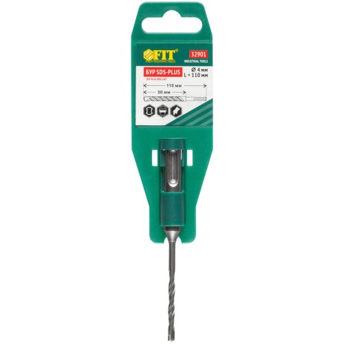 Бур по бетону SDS PLUS с двойн. резьбой 4х110мм FIT 32901