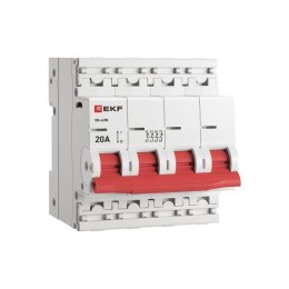 Выключатель нагрузки 4п 20А ВН-63N PROxima EKF S63420