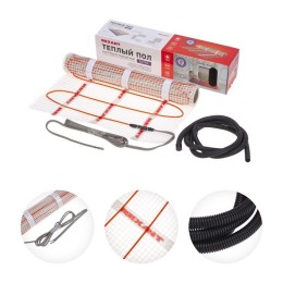 Комплект "Теплый пол" (мат) двухжил. 112Вт 0.5х1.4м 0.7кв.м Extra Rexant 51-0501