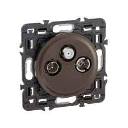 Розетка телевизионная TV/R/SAT СП Celiane механизм Leg 067388