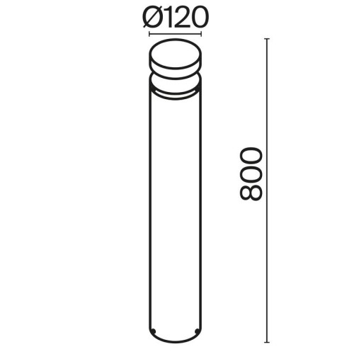 Светильник Olten 12Вт 3000К IP65 ландшафтный Maytoni O591FL-L12GF3K1