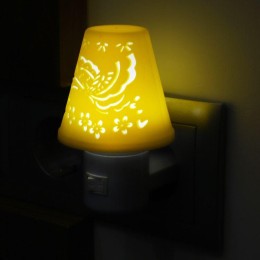 Светильник светодиодный NL-192 "Светильник желтый" 220В ночник с выкл. Camelion 12908