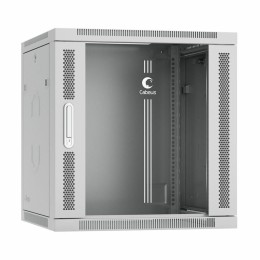 Шкаф телекоммуникационный настенный SH-05F-12U60/60-R 19дюйм 12U 600х600х635мм разобран. дверь стекл