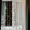 Гирлянда светодиодная "Светодиодный Дождь" 1.5х1.5м 144LED холод. бел. 12Вт 220-240В IP20 с контролл