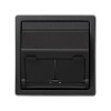 Адаптер на 2 RJ45(12) коннектора 75528; 75540; 75541; 75544-39 75542-30 наклонный Simon73 Loft графи