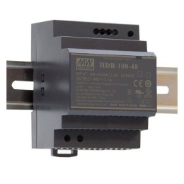 Источник питания на DIN-рейку 24В 6.25А 150Вт Meanwell 105х90х54.5мм VARTON HDR-150-24
