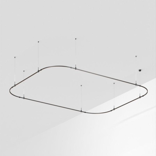 Трек ART-APRIORI-RECTANGLE-SOFT-HANG-4500х3500 BK IP20 метал. Arlight 048539