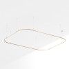 Трек ART-APRIORI-RECTANGLE-SOFT-HANG-4500х3500 GD IP20 метал. Arlight 054515