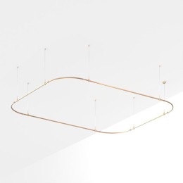 Трек ART-APRIORI-RECTANGLE-SOFT-HANG-4500х3500 GD IP20 метал. Arlight 054515