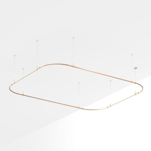 Трек ART-APRIORI-RECTANGLE-SOFT-HANG-4500х3500 GD IP20 метал. Arlight 054515
