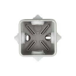 Коробка распаячная ОП 70х70х40 IP44 КМ41236 (4 гермоввода) IEK UKOZ11-070-070-040-K41-44