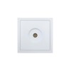 Розетка ТВ оконечная СП ZIMA IP20 бел. LEZARD 704-0288-130