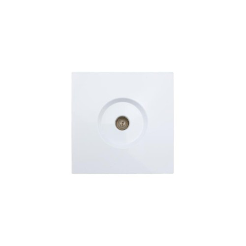 Розетка ТВ оконечная СП ZIMA IP20 бел. LEZARD 704-0288-130