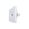 Розетка ТВ оконечная СП ZIMA IP20 бел. LEZARD 704-0288-130