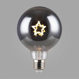 Лампа светодиодная Loft Led G95 3Вт 3000К E27 Voltega 8521