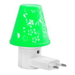 Светильник светодиодный NL-194 "Светильник зеленый" 220В ночник с выкл. Camelion 12910