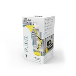 Светильник GTL 60Вт E27 струбцина и основание желт. GAUSS GT0035