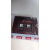 Розетка компьютерная + телефонная 2-м Zena RJ45 кат.6 + RJ11 орех ABB 500-012900-249