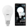Лампа светодиодная Black 10Вт A60 грушевидная 4100К нейтр. бел. E27 800лм с датчиком движения GAUSS