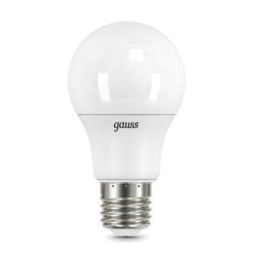 Лампа светодиодная Black 10Вт A60 грушевидная 4100К нейтр. бел. E27 800лм с датчиком движения GAUSS