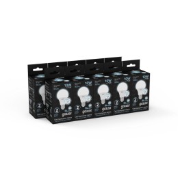 Лампа светодиодная Black 10Вт A60 грушевидная 4100К нейтр. бел. E27 800лм с датчиком движения GAUSS