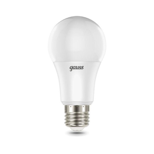 Лампа светодиодная Black 10Вт A60 грушевидная RGBW E27 диммир. GAUSS 102102410