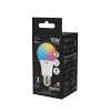 Лампа светодиодная Black 10Вт A60 грушевидная RGBW E27 диммир. GAUSS 102102410