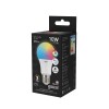 Лампа светодиодная Black 10Вт A60 грушевидная RGBW E27 диммир. GAUSS 102102410